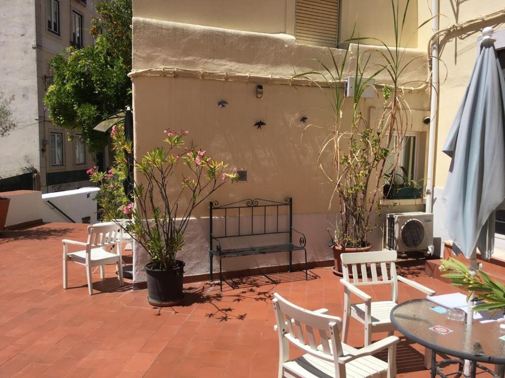 Costa Do Castelo Terrace, Em Rua Dos Lagares 8 Apartment Lisbon Bagian luar foto