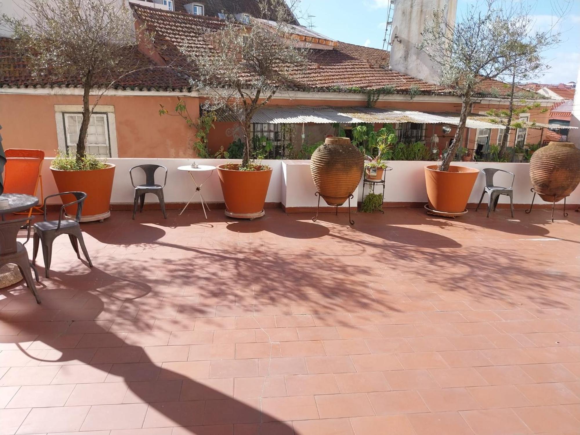 Costa Do Castelo Terrace, Em Rua Dos Lagares 8 Apartment Lisbon Bagian luar foto